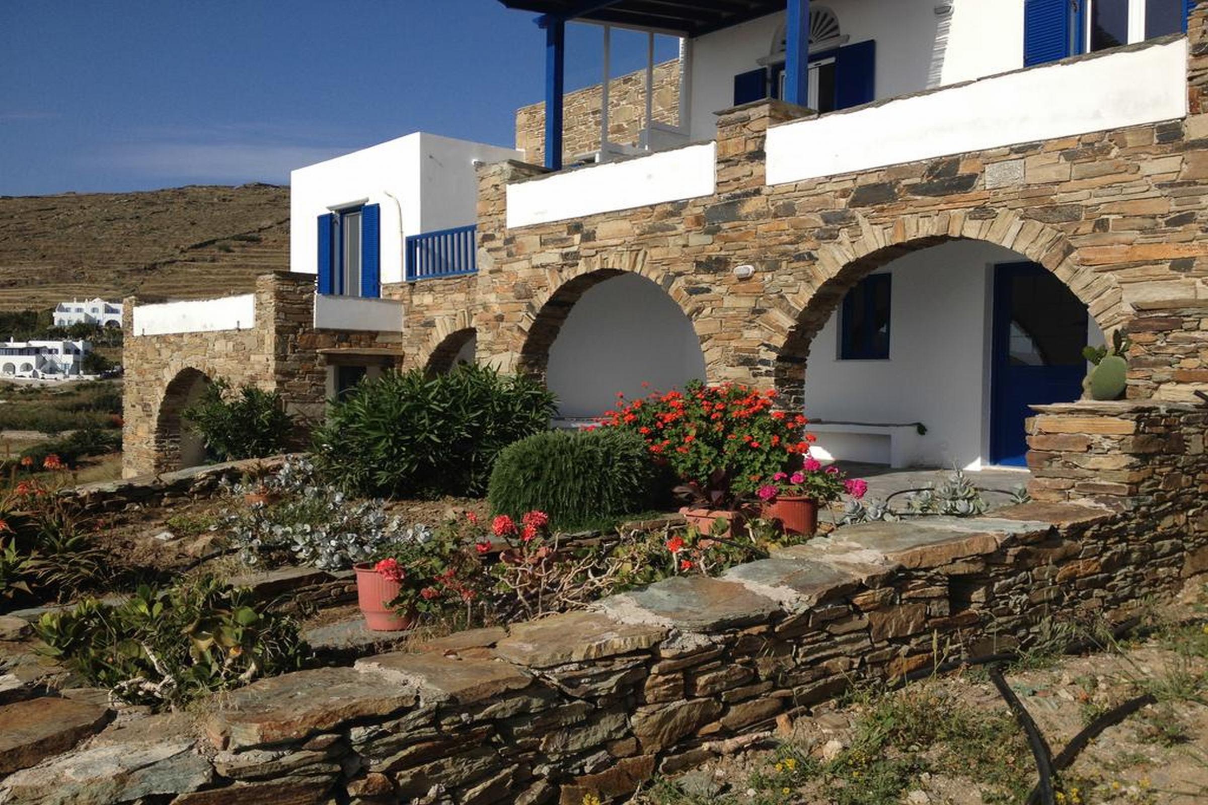 Stavros Bay Villa Tinos Luaran gambar