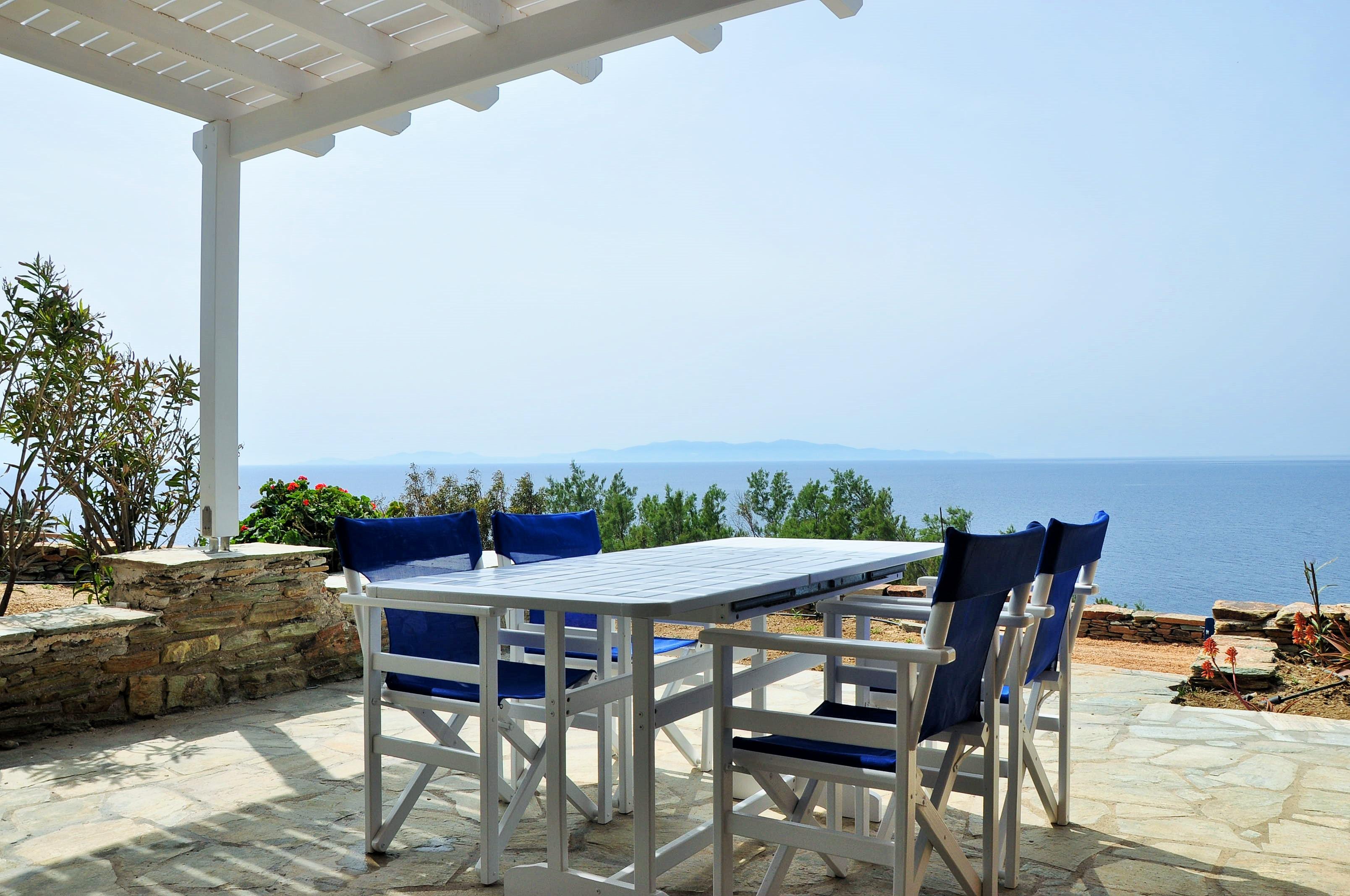 Stavros Bay Villa Tinos Luaran gambar