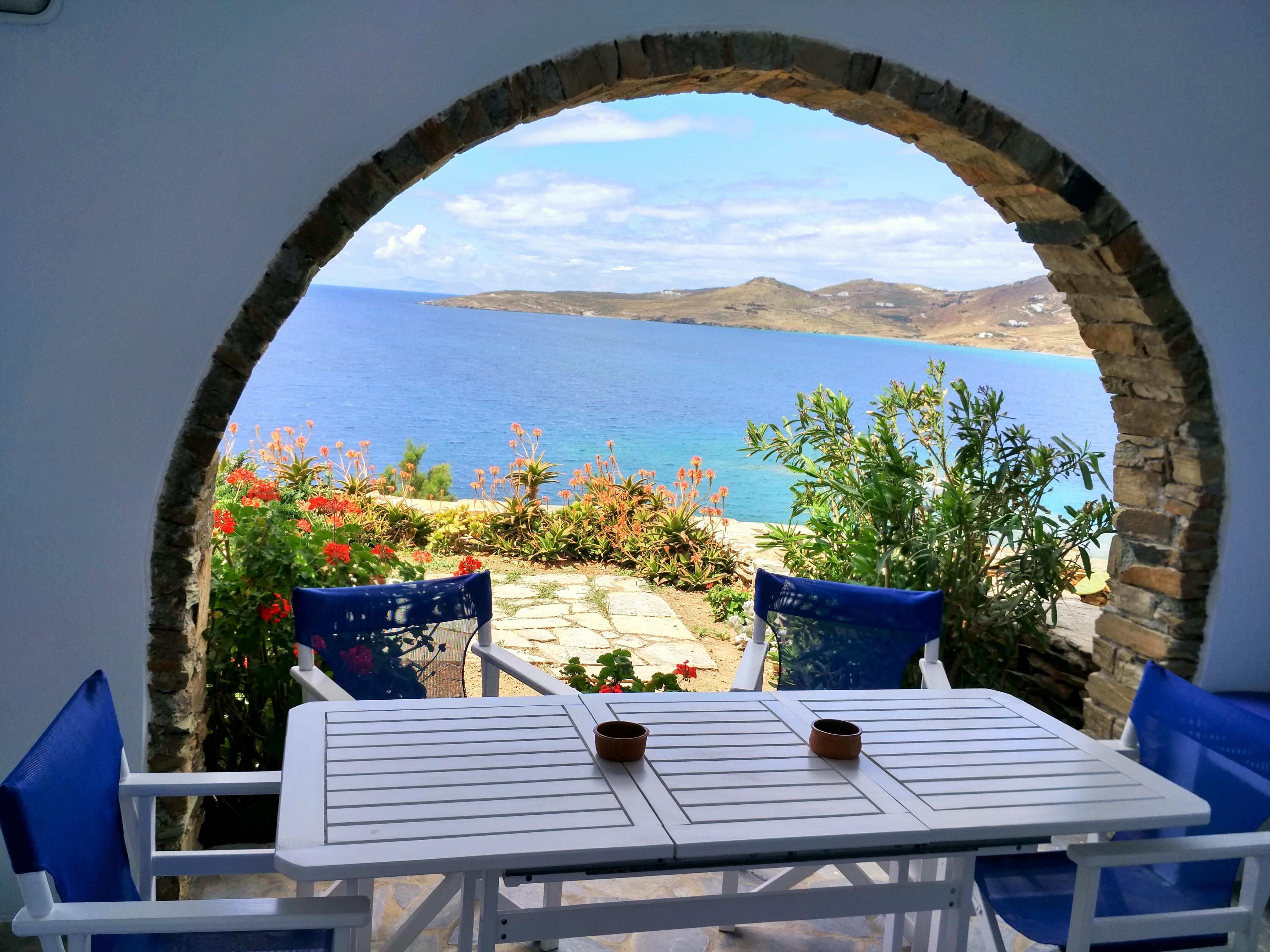 Stavros Bay Villa Tinos Luaran gambar