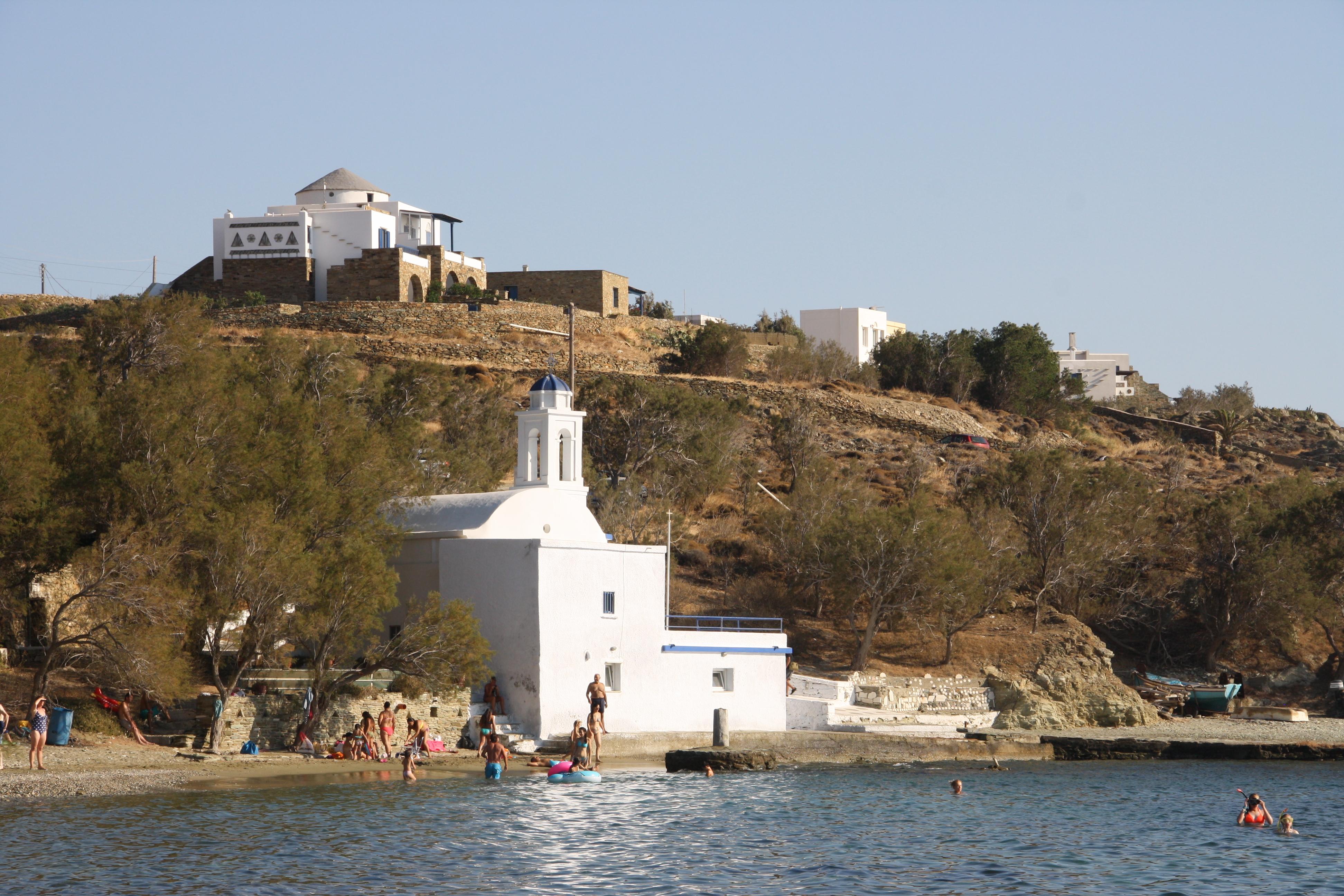 Stavros Bay Villa Tinos Luaran gambar