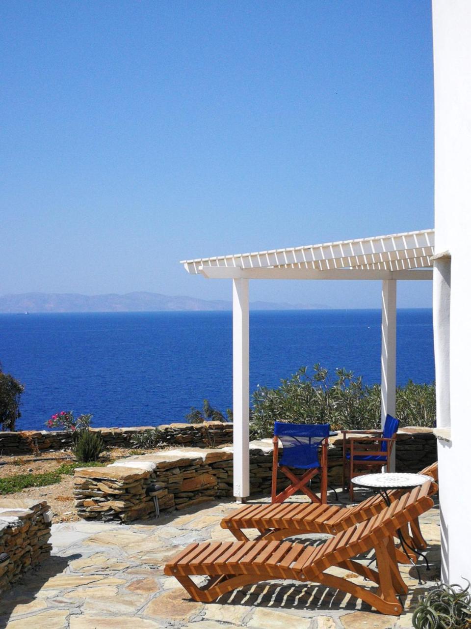 Stavros Bay Villa Tinos Luaran gambar